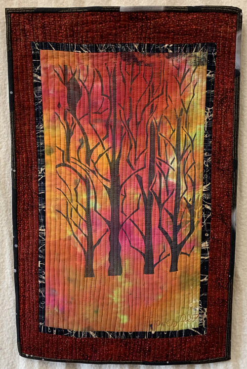 wintersunsettrees